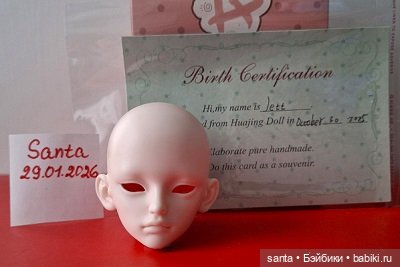 Голова Huajing Doll Jett — Части кукол BJD (фото 6)