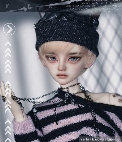 Голова Huajing Doll Jett — Части кукол BJD