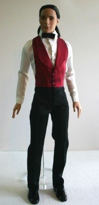 Выкройка PDF в натуральную величину / классический смокинг для кукол Мэтт Тоннер 43 см (фото 5)