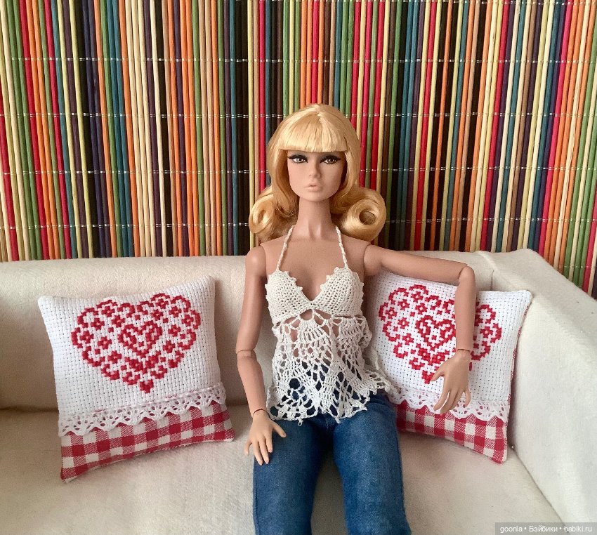 Интерьерные подушки к дню влюбленных (фото 3)