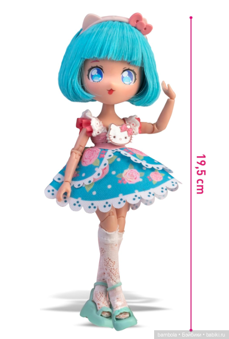 Кукла Hello Kitty Manga Doll Pretty Pink (фото 3)