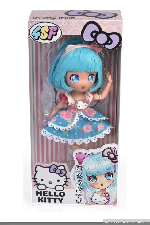 Кукла Hello Kitty Manga Doll Pretty Pink