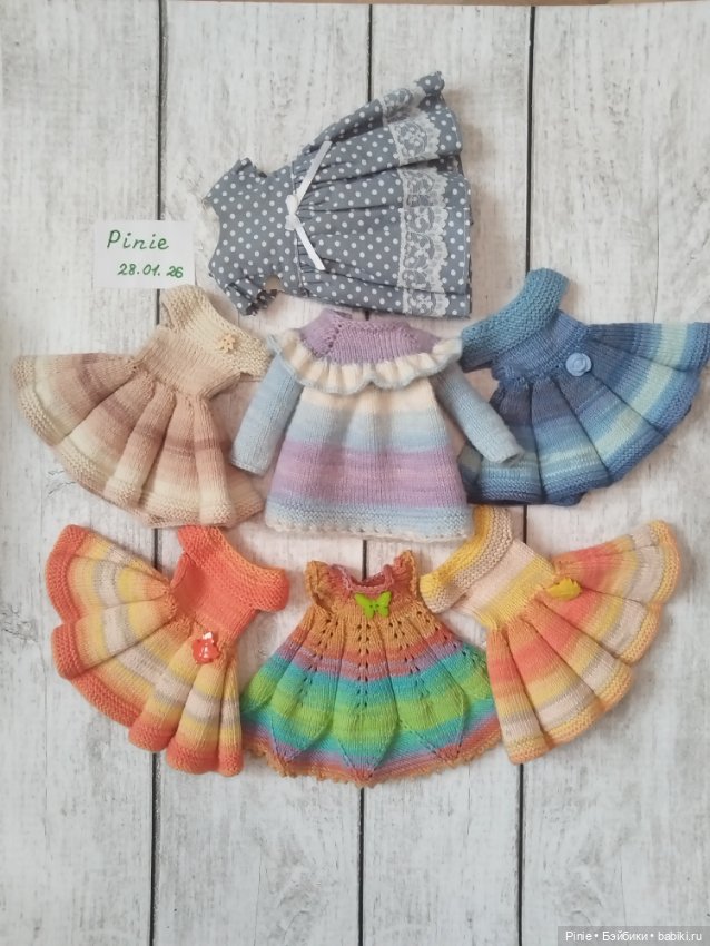 Платья для Паола Рейна 32см (фото 8)