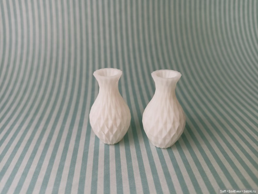 Вазы миниатюры для румбокса 1/6 бжд кукольного домика (фото 4)