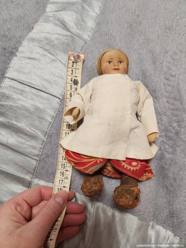 Редкая старинная артельная игрушка Soviet Union - Белорусска (фото 3)