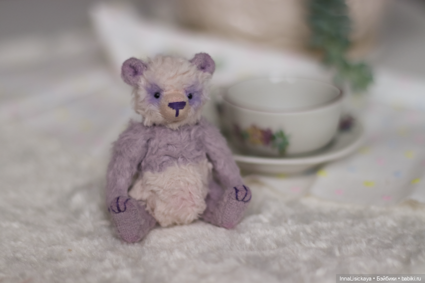 Лохматый мишка панда — Авторские игрушки (фото 6)