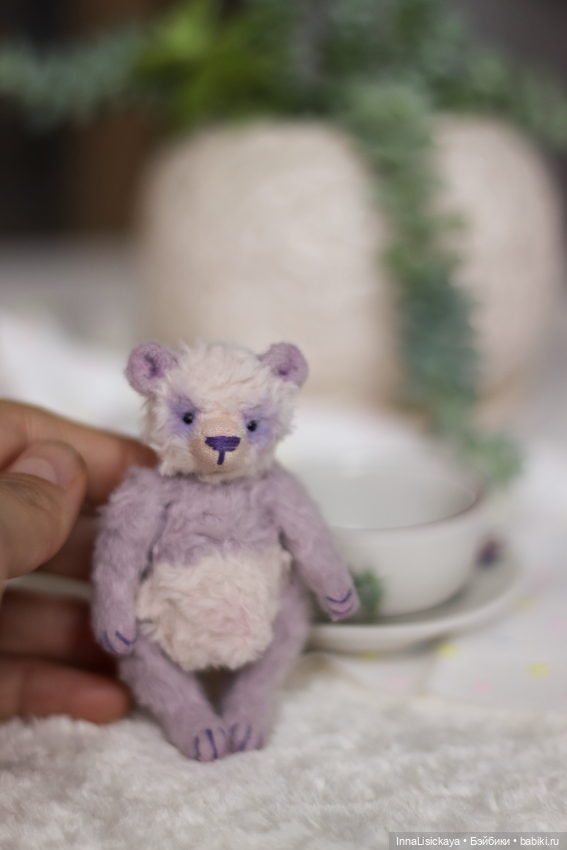 Лохматый мишка панда — Авторские игрушки (фото 7)