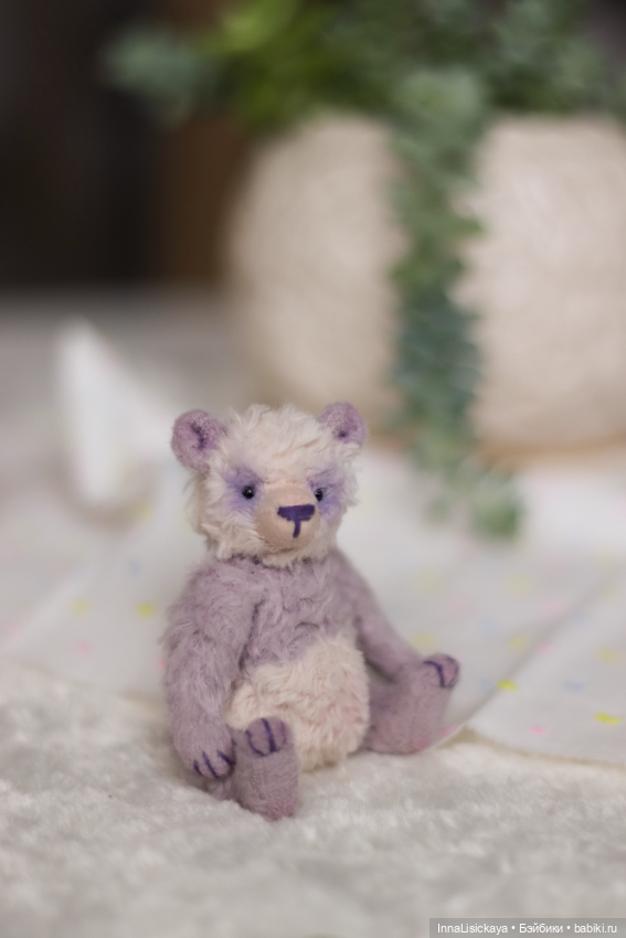 Лохматый мишка панда — Авторские игрушки (фото 5)