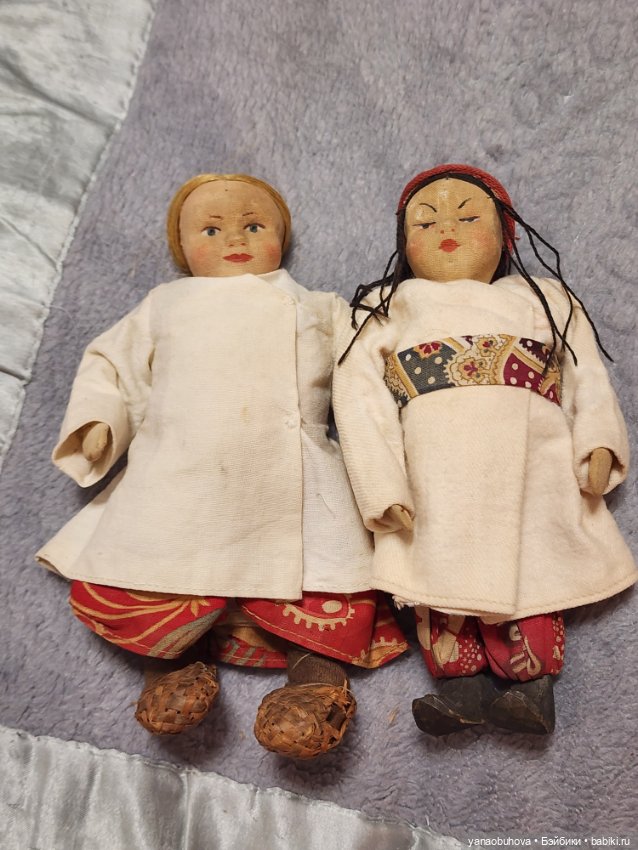 Редкая старинная артельная игрушка Soviet Union - Белорусска