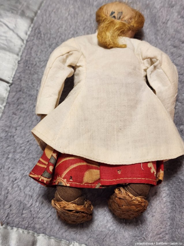 Редкая старинная артельная игрушка Soviet Union - Белорусска (фото 4)