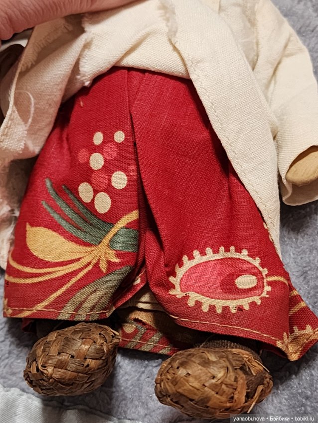 Редкая старинная артельная игрушка Soviet Union - Белорусска (фото 9)