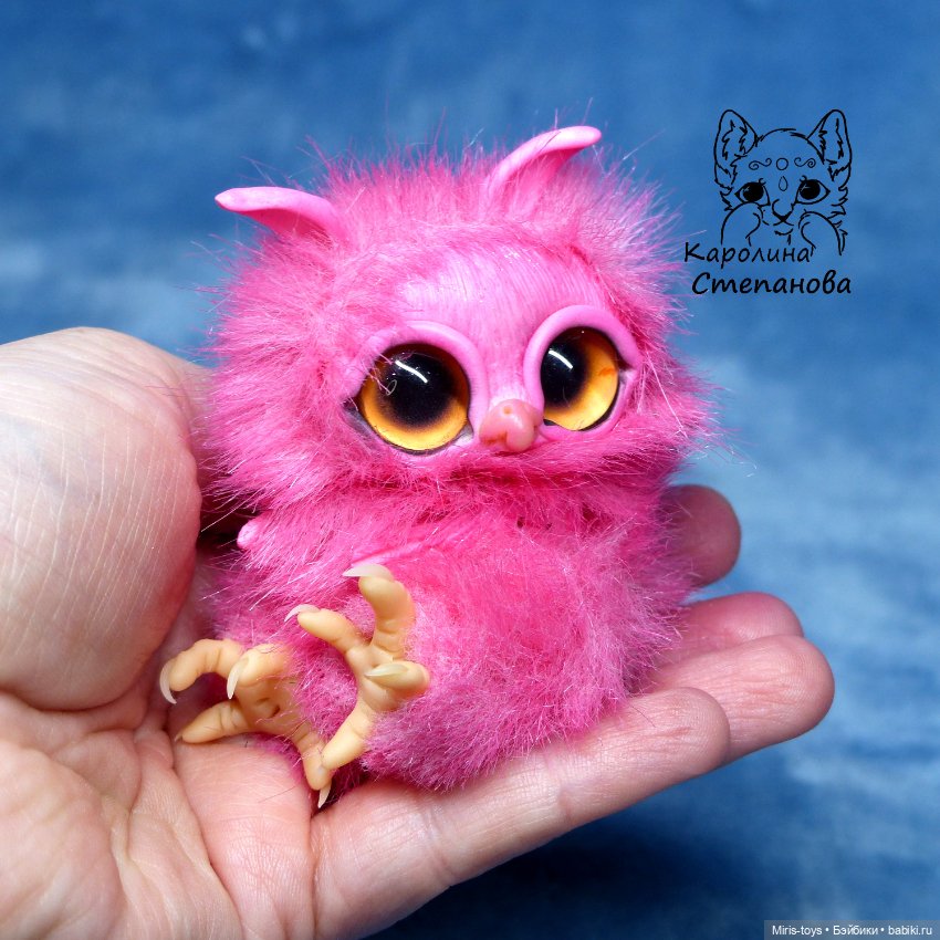 Совушка Клубничка — Авторские игрушки (фото 4)