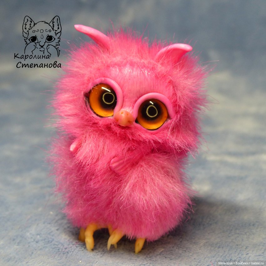 Совушка Клубничка — Авторские игрушки (фото 9)