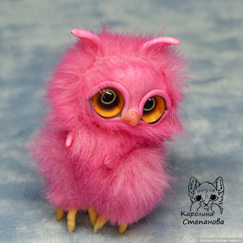 Совушка Клубничка — Авторские игрушки (фото 7)