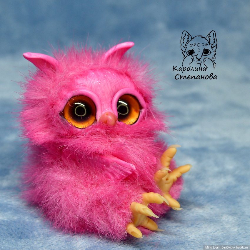 Совушка Клубничка — Авторские игрушки (фото 3)
