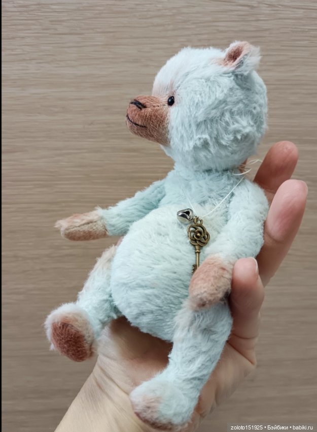 Мишка тедди ручная работа авторский коллекционный (фото 3)