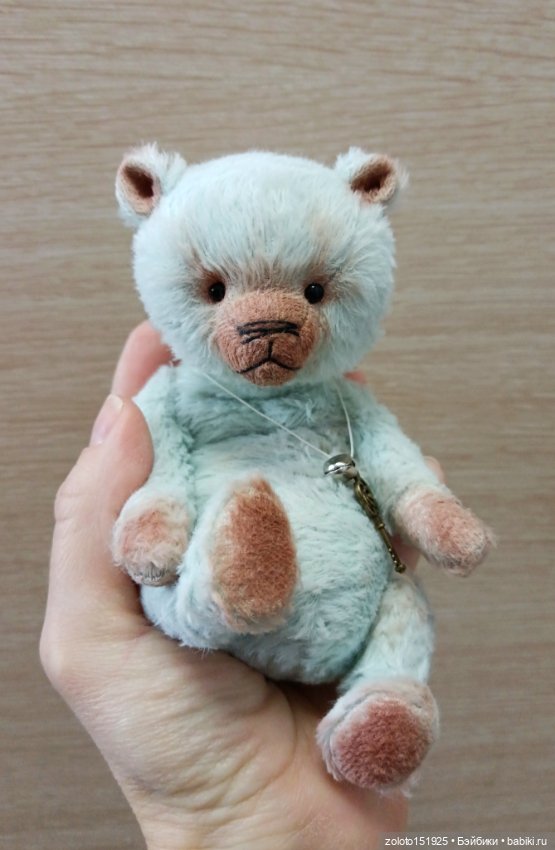 Мишка тедди ручная работа авторский коллекционный (фото 4)