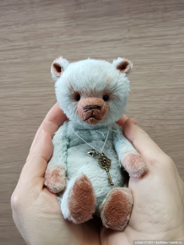 Мишка тедди ручная работа авторский коллекционный (фото 6)