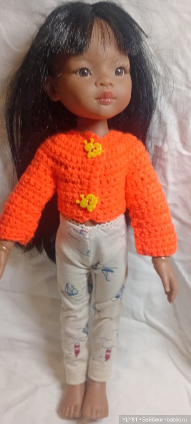 Кофта для кукол Паола Рейна