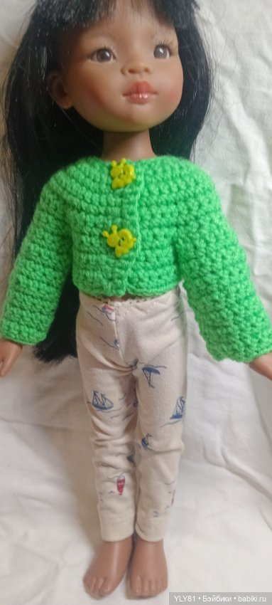 Кофта для кукол Паола Рейна