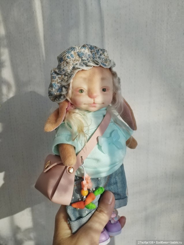 Солнечный зайчик — Авторские игрушки (фото 5)