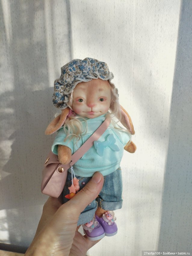 Солнечный зайчик — Авторские игрушки (фото 7)