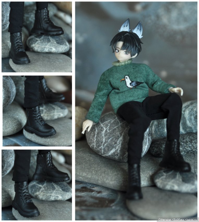 Берцы ботинки для Барби и Blindebox (фото 3)