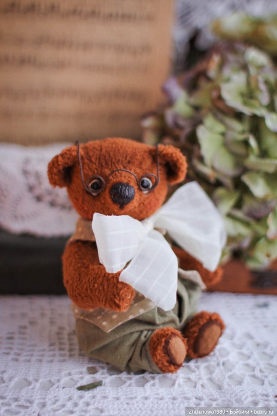 Плюшевый медведь, мишка тедди купить ручная работа (фото 2)