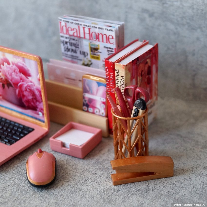 Настольный набор №16 масштаб 1:6 (фото 2)