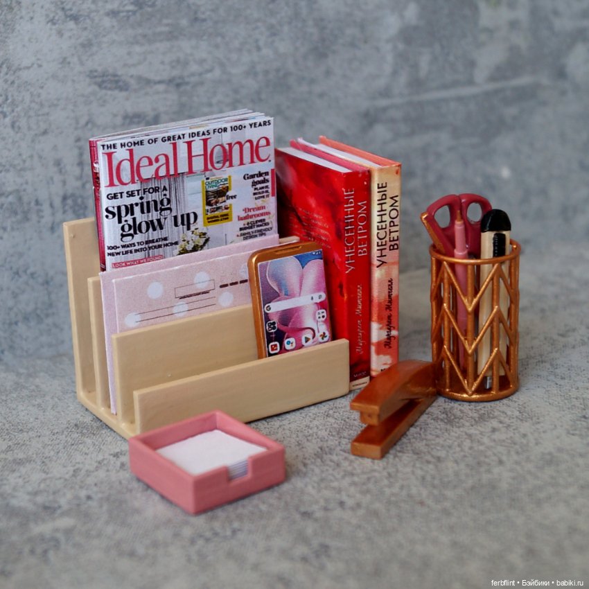 Настольный набор №16 масштаб 1:6 (фото 4)