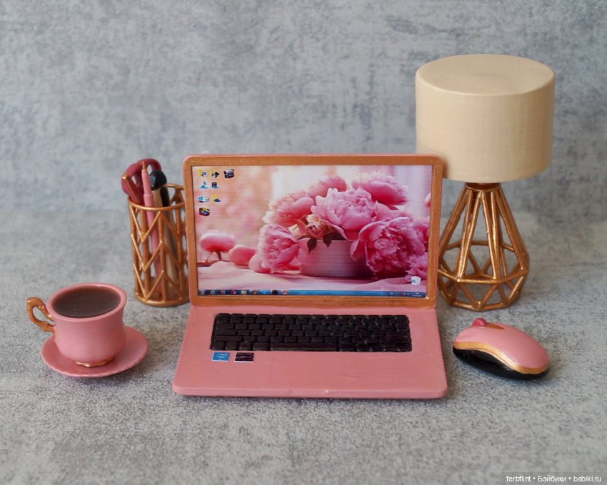 Настольный набор №16 масштаб 1:6 (фото 3)