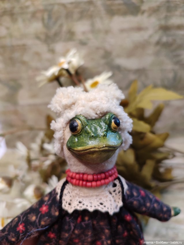 Лягушка — Авторские игрушки (фото 6)