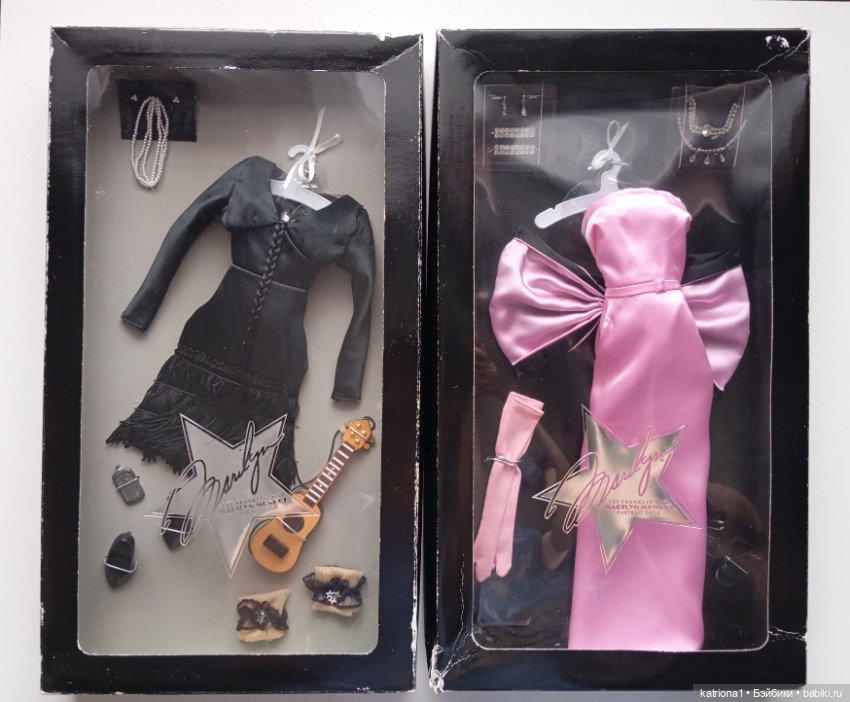 Кукла Монро Франклин Минт Monroe Franklin Mint и два наряда (фото 3)