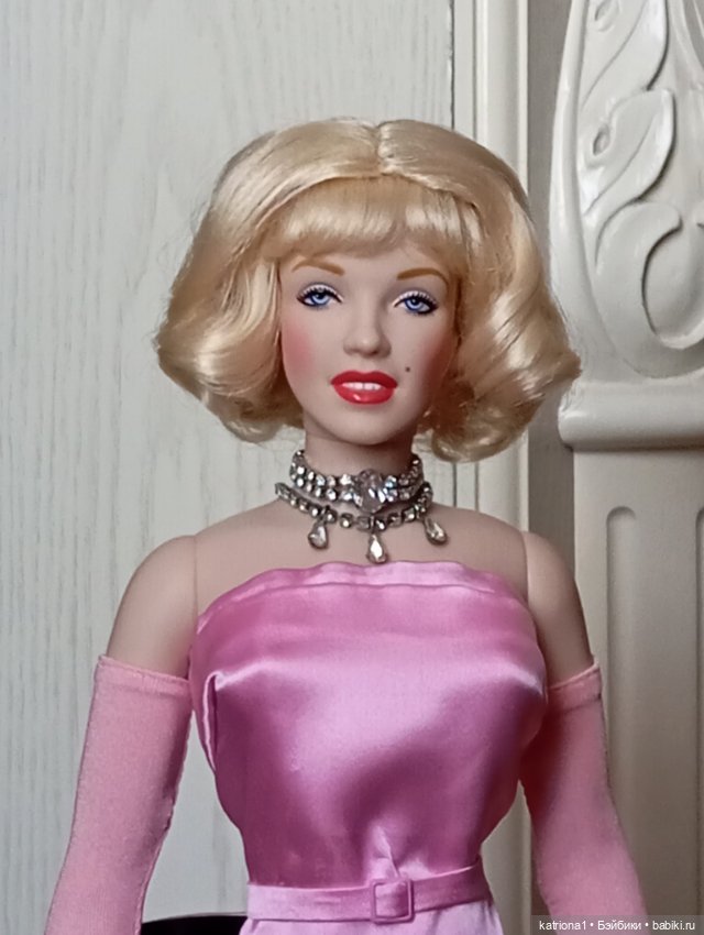 Кукла Монро Франклин Минт Monroe Franklin Mint и два наряда (фото 2)