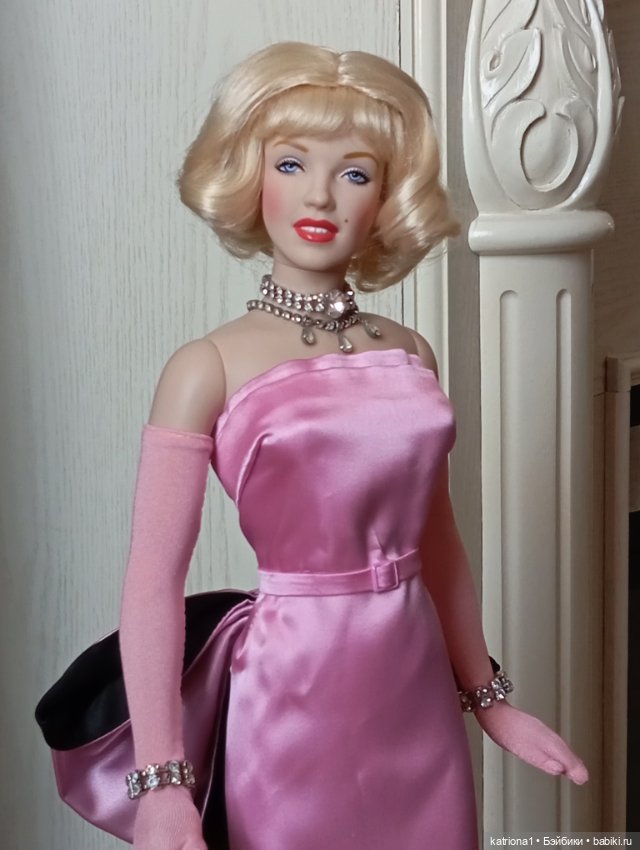 Кукла Монро Франклин Минт Monroe Franklin Mint и два наряда (фото 8)