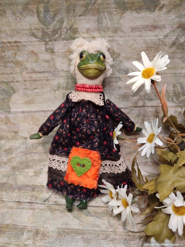 Лягушка — Авторские игрушки (фото 5)