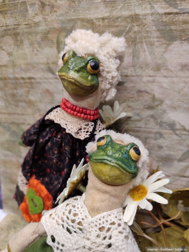 Лягушка — Авторские игрушки (фото 3)