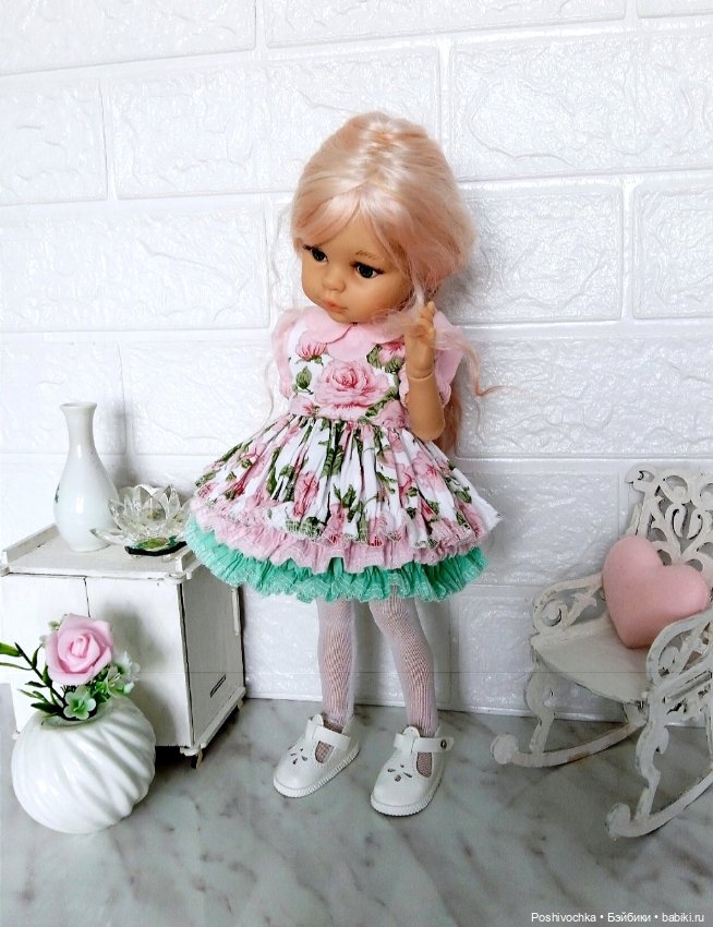 Платье для куклы Паола Рейна