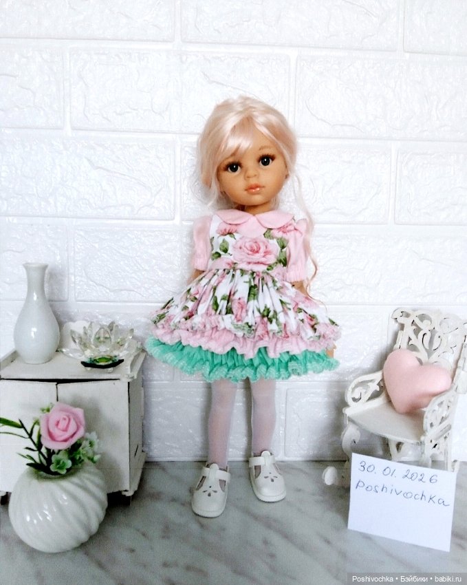 Платье для куклы Паола Рейна (фото 4)