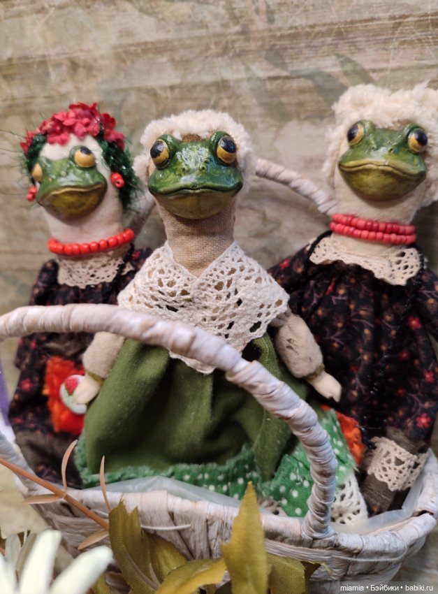 Лягушка — Авторские игрушки (фото 2)
