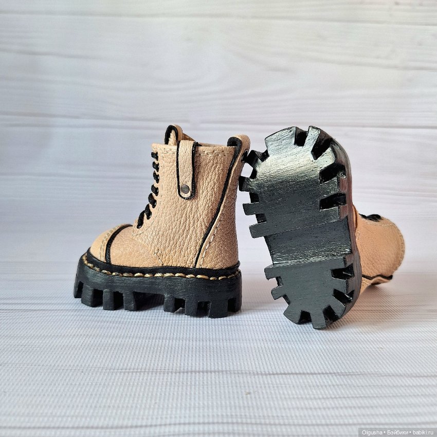 Мартинсы на Готц50 — Обувь для кукол (фото 4)