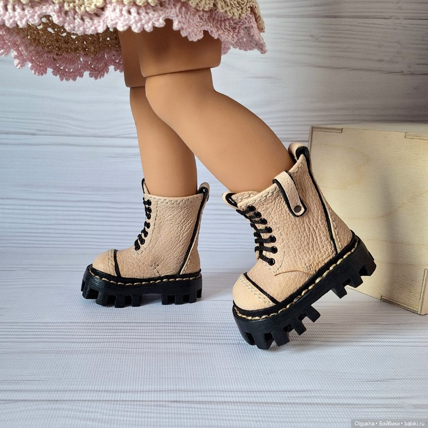 Мартинсы на Готц50 — Обувь для кукол (фото 2)