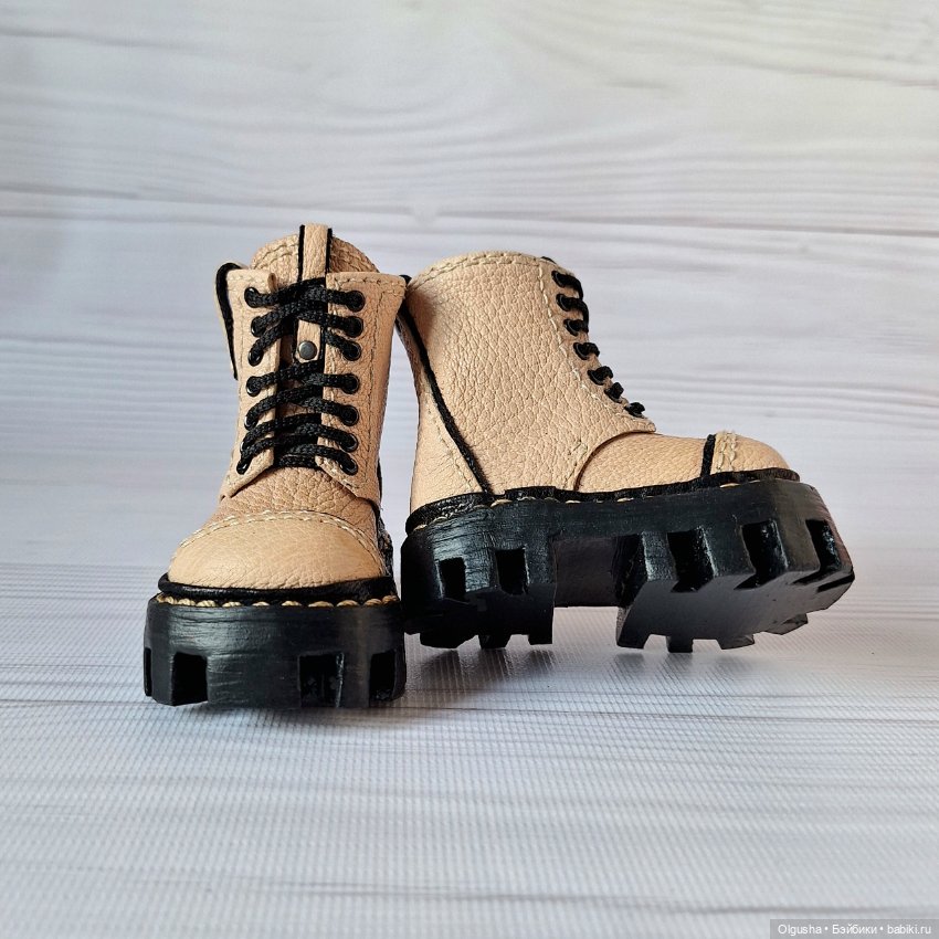 Мартинсы на Готц50 — Обувь для кукол (фото 5)