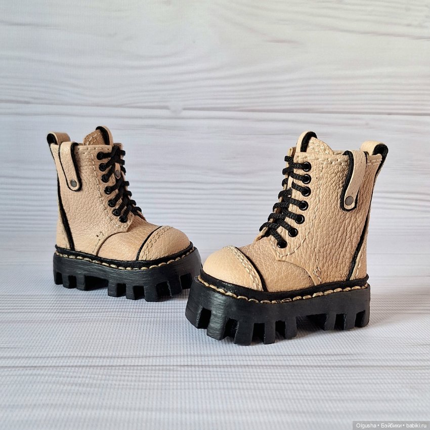 Мартинсы на Готц50 — Обувь для кукол (фото 6)