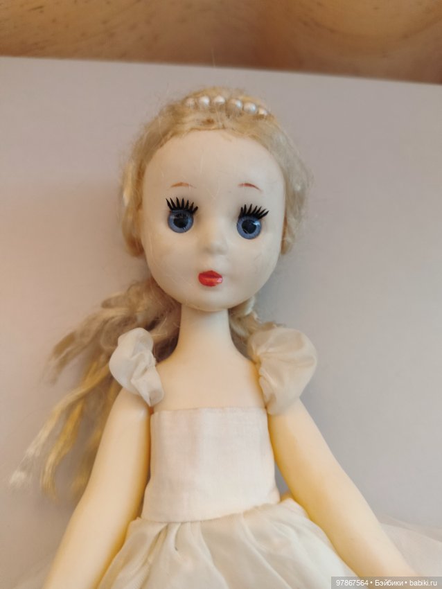 Кукла СССР Золушка на балу (фото 2)
