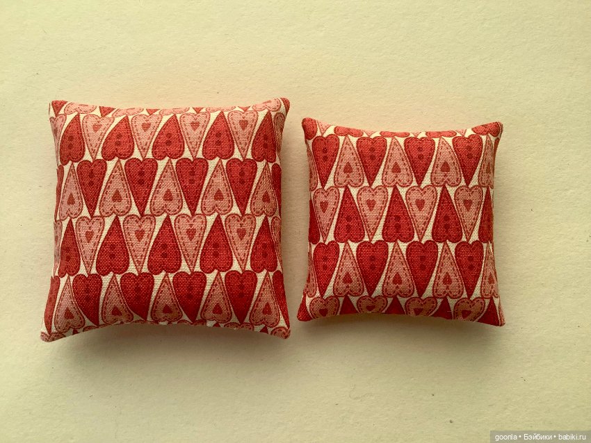 Сердечные подушки к дню влюбленных (фото 2)