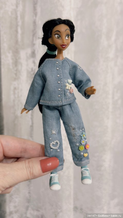 Джинсовый костюм на пижамок или Жу (фото 6)