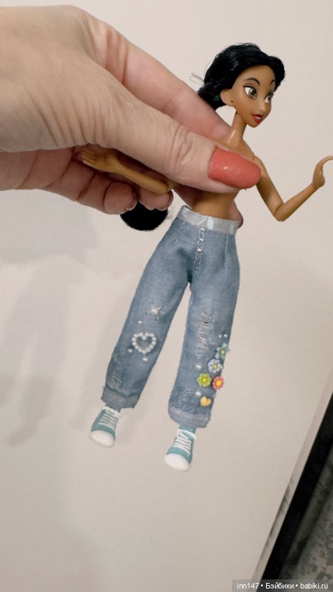 Джинсовый костюм на пижамок или Жу (фото 7)