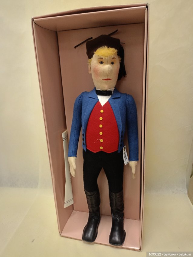 Крестьянин Jörg, фетровая кукла Steiff