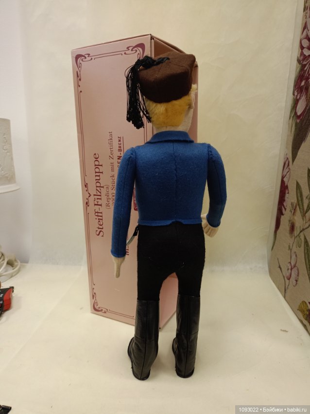 Крестьянин Jörg, фетровая кукла Steiff (фото 5)